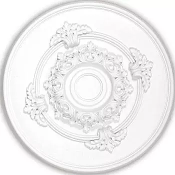 Розетка потолочная полиуретановая Decomaster DM 0361 348х36 мм