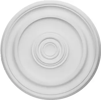 Розетка потолочная полиуретановая Decomaster DM 0405 500х37 мм