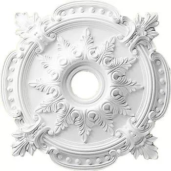 Розетка потолочная полиуретановая Decomaster DR 16 720х48 мм