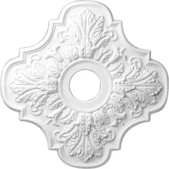 Розетка потолочная полиуретановая Decomaster DR 303 450х30 мм