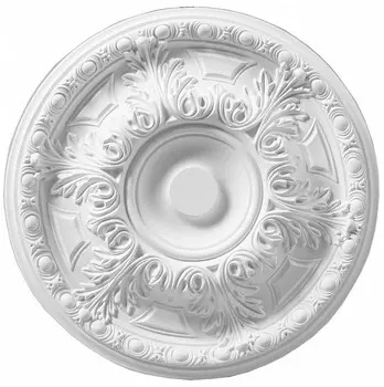 Розетка потолочная полиуретановая Decomaster DR 309 500х48 мм