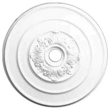 Розетка потолочная полиуретановая Decomaster DR 312 660х34 мм