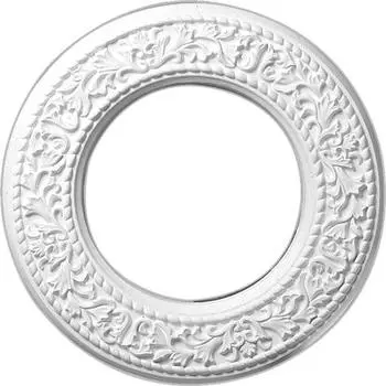 Розетка потолочная полиуретановая Decomaster DR 53 330х24 мм