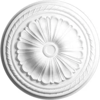 Розетка потолочная полиуретановая Decomaster DR 7 520х50 мм