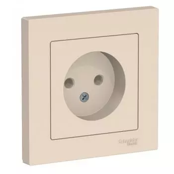 Розетка Schneider Electric AtlasDesign ATN000240 в сборе 16А бежевая