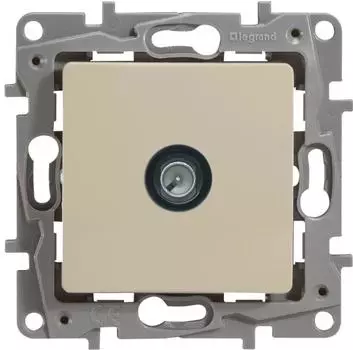 Розетка TV Legrand Etika оконечная Слоновая кость