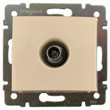 Розетка TV оконечная LeGrand Valena 774330 10дБ бежевый