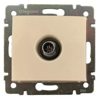 Розетка TV проходная LeGrand Valena 774331 2400МГц 10Дб слоновая кость