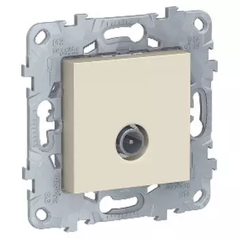 Розетка Schneider Unica New TV одиночная