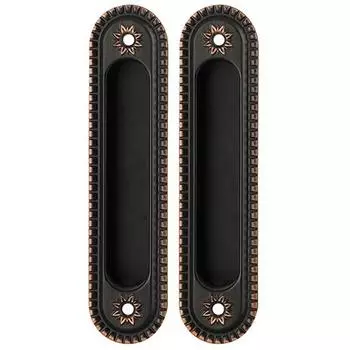 Ручка для раздвижных дверей Armadillo SH010/CL ABL-18 темная медь