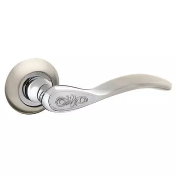 Ручка дверная Fuaro Aria RM SN/CP-3