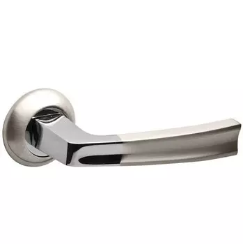 Ручка дверная Fuaro Volt RM SN/CP-3