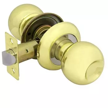 Ручка защелка Palladium 609 PB PS проходная латунь