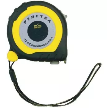 Рулетка 888 с обрезиненным корпусом автоматическая 5 мх19 мм