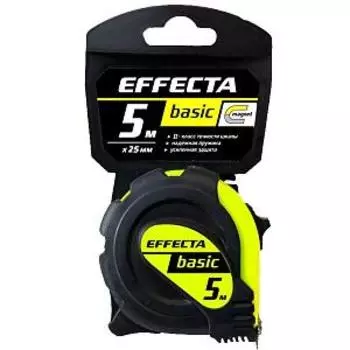 Рулетка с магнитом Effecta Basic 5м