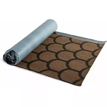 Рулонная черепица Технониколь Architect Бобровый хвост коричневая 8х1 м