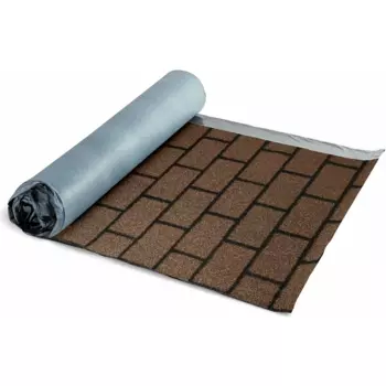 Рулонная черепица Технониколь Architect Кирпичная кладка коричневая 8х1 м