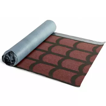 Рулонная черепица Технониколь Architect Классическая бордовая 8х1 м