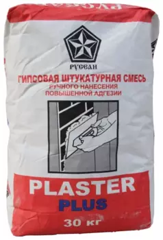 Русеан Plaster Plus, 30 кг, Штукатурка гипсовая