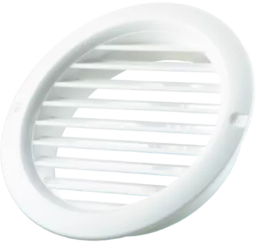 РВС РВ 100 128 мм, Решетка вентиляционная приточно-вытяжная с (белая)