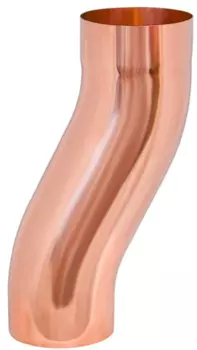S-обвод Aquasystem медь D125/90 мм