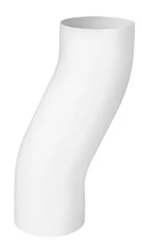 S-обвод Aquasystem RR 20 белый D125/90 мм
