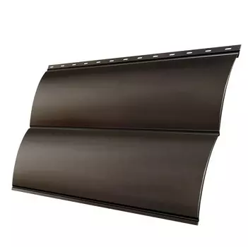 Сайдинг Grand Line Optima Блок-хаус Satin 0.5 мм RR 32 резка