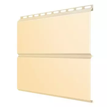 Сайдинг Grand Line Optima Экобрус Pe 0.45 мм Ral 1015 резка