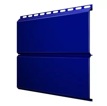 Сайдинг Grand Line Optima Экобрус Pe 0.45 мм Ral 5002 резка