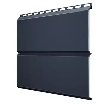 Сайдинг Grand Line Optima Экобрус Satin 0.5 мм Ral 7024 резка