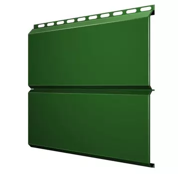 Сайдинг Grand Line Optima Экобрус Satin 0.5 мм Ral 6002 резка