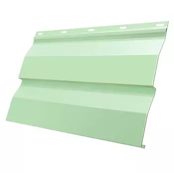 Сайдинг Grand Line Optima Корабельная Доска Satin 0.5 мм Ral 6019 резка