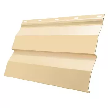 Сайдинг Grand Line Optima Корабельная Доска Satin 0.5 мм Ral 1014 резка