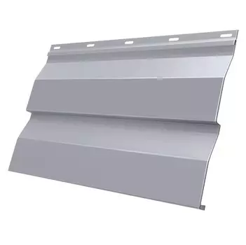 Сайдинг Grand Line Optima Корабельная Доска Satin 0.5 мм Ral 7004 резка