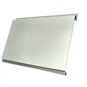 Сайдинг Grand Line Optima Вертикаль Pe 0.45 мм Ral 9002 резка