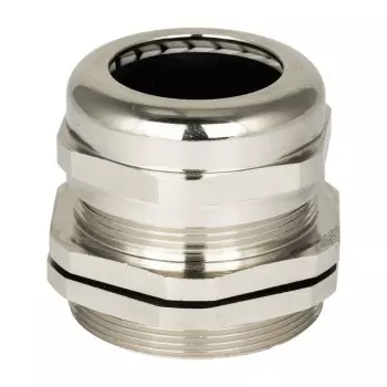 Сальник Электромонтаж MG-M-20 латунный M20х1.5 с контргайкой D6-12 мм IP68