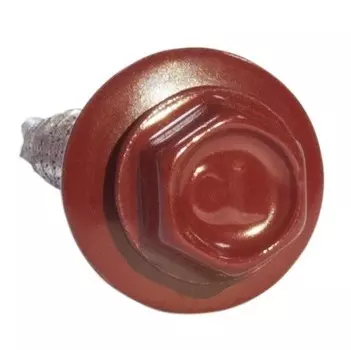 Саморез кровельный Grand Line красный RAL 3003 4.8х35 мм