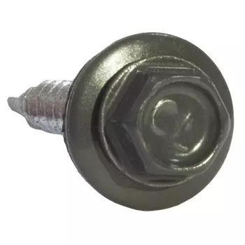 Саморез кровельный Grand Line RAL 7024 4.8х50 мм