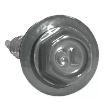 Саморез кровельный Grand Line серый RAL 7004 5.5х25 мм