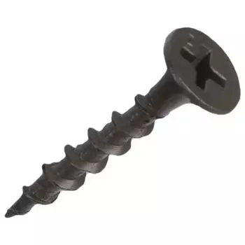 Саморезы черные, 4.2х120 мм, для гипсокартона по дереву