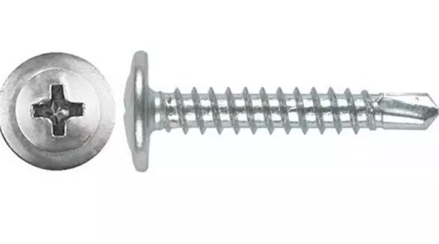 Саморезы с прессшайбой со сверлом, 4.2х38 мм (1000 шт)