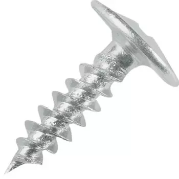 Саморезы Standers для тонких пластин оцинкованные с буром 4.2х16 мм черный 200 шт