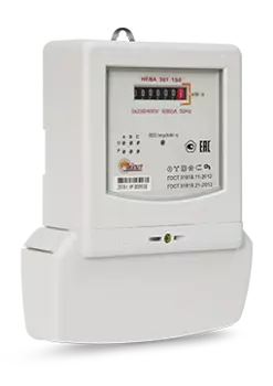 Счетчик электроэнергии трехфазный однотарифный Тайпит Нева 301 1S0