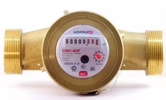 Счетчик для горячей воды Норма ИС D40 мм