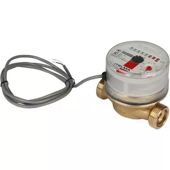 Счетчик горячей воды ITELMA WFW24.D080 Ду=15 мм 80 мм импульсный выход