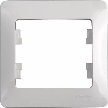 Schneider Electric Glossa GSL000101, рамка на 1 пост (белая)