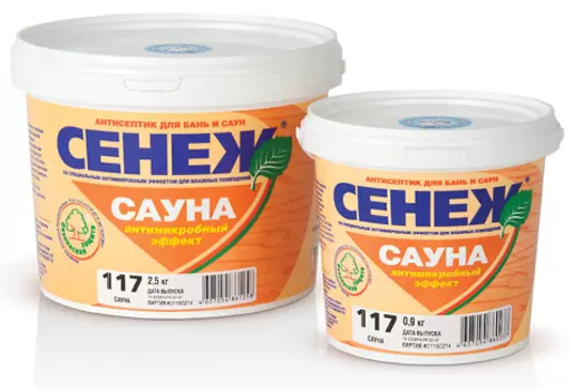 Сенеж Сауна, 0.9 кг, Антисептик