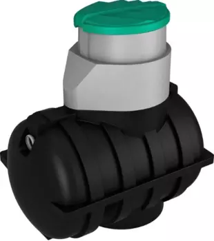 Септик Росток Дачный черный 1500 л