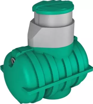 Септик Росток Дачный зеленый 1500 л