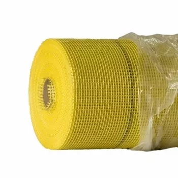 Сетка фасадная 145 г/м2 с ячейкой 5х5 мм рулон 1х50 м